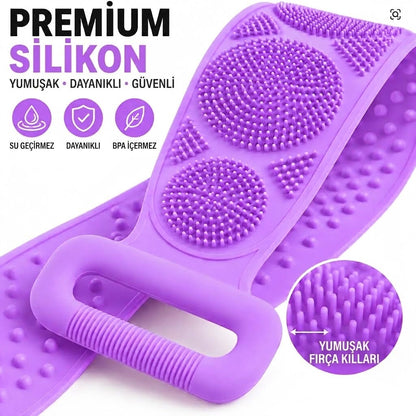 Scrubby™ – Peeling & Masaj Etkili Vücut Temizleme Kemeri