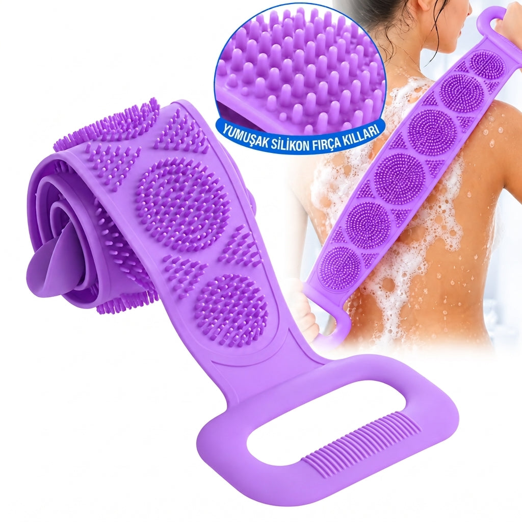 Scrubby™ – Peeling & Masaj Etkili Vücut Temizleme Kemeri