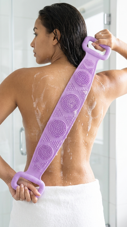 Scrubby™ – Peeling & Masaj Etkili Vücut Temizleme Kemeri